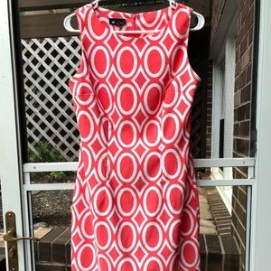 Alyx Sleeveless Dress Deep Coral
